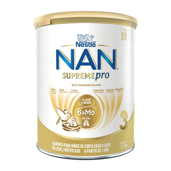 Alimento para niños de corta edad NAN Supreme Pro etapa 3 a partir de 1 año 1.2 kg