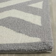 thumbnail image 3 of SAFAVIEH Four Seasons Mihail Geometric Runner Rug, Ivory/Grey, 2'3" x 8', 3 of 8