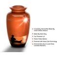 thumbnail image 4 of Personalized Extra Large Urns for Human Ashes, Customized Fishing Adult Cremation Urn, 320 lbs with Velvet Bag., 4 of 6