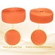 thumbnail image 5 of Uxcell Cinta de gancho y bucle para coser, tiras de sujetador de nylon no adhesivas de 2 yardas, color naranja, 5 of 7