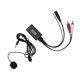 thumbnail image 5 of Adaptador inalámbrico auxiliar Bluetooth para coche con micrófono manos libres de entrada de audio 2 RCA para Kenwood Jadeshay A, 5 of 8