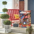 thumbnail image 6 of Nkmbld 4th of July Garden Flag, Independence Day Garden Flag Double Sided Linen Yard Banner for Outdoor Lawn Patio Decoration, 12x18 Inch, 6 of 8