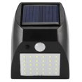 thumbnail image 4 of Luz de pared solar de 30 LED Luz de pared de inducción de cuerpo humano impermeable para jardín y patio (blanco cálido), 4 of 8