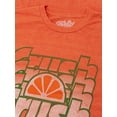 thumbnail image 2 of Tee Luv Orange Crush Soda 70s Gradient Logo T-Shirt (Men's) (XL), 2 of 6