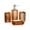 Light Brown, variant on 4Pcs Bath Accessory Soap Dispenser Transparent Lotion Bottle Vanity Accessory Set Toilet Accessories Set Soap Dish Toothbrush Cup Decor Light Brown
