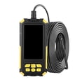 thumbnail image 2 of Cámara de boroscopio industrial shamjiam pantalla de 4,5 pulgadas cable flexible sonda impermeable IP68 recargable sonda de 5,5mm cable de 5m, 2 of 8