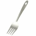 thumbnail image 2 of 2 Stainless Steel Serving Fork Cooking Utensil Kitchen Server Tools Heavy Gauge, 2 of 2