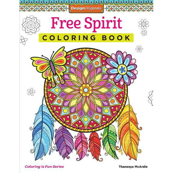 Coloring Is Fun Free Spirit Coloring Book, Book 13, (Paperback)