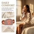 thumbnail image 3 of Unique Bargains 4Pcs Cartoon Cotton Soft Absorbent Face Cloths Beige-1 13" x 13", 3 of 6