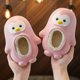 thumbnail image 1 of Kids Warm Waterproof Non-slip Cute Penguin Slippers Home Shoes Autumn Winter, 1 of 5