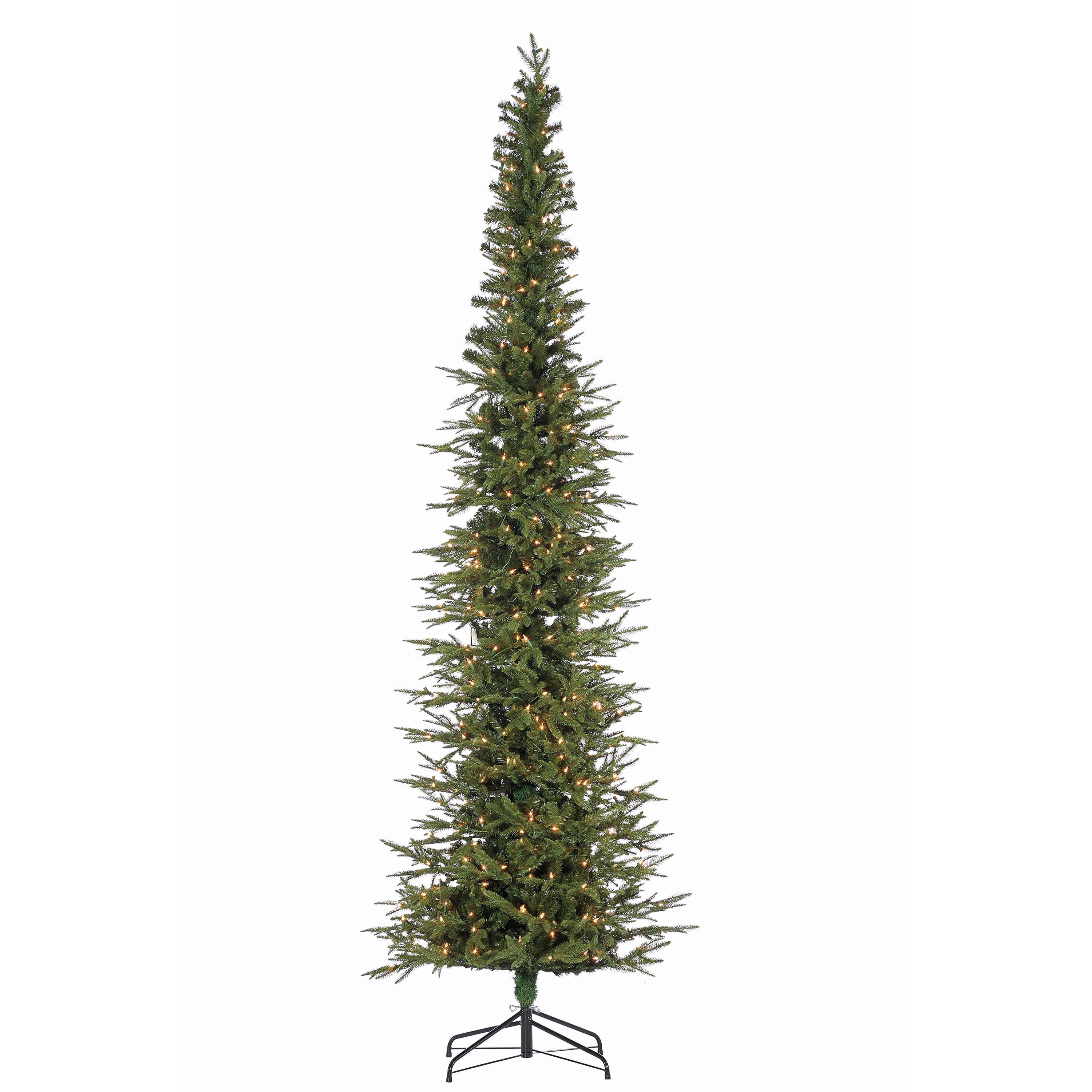 Gerson 9Ft. Natural Cut Narrow Lincoln Pine with 450 Clear Lights ...