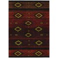 thumbnail image 2 of Addison Rugs Chantille Indoor/Outdoor Transitional Tribal Red Machine Washable Rectangle Rug, 3' x 5', 2 of 8
