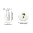 thumbnail image 3 of QIQUWOHUL 100pcs/pack Acrylic Number Loose Beads Flat Round Beads DIY Hand Beads Accessori, 3 of 9