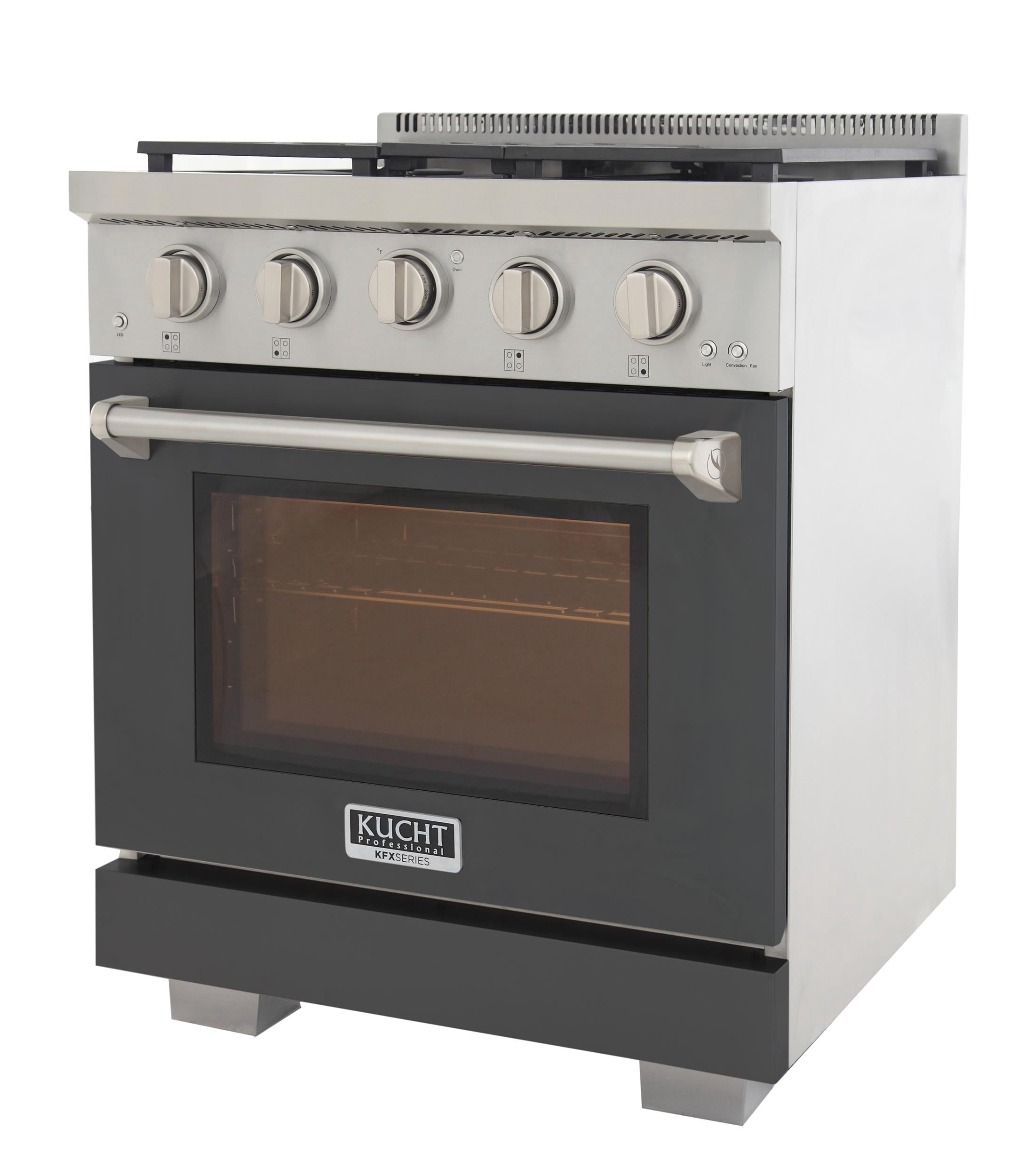 Professional 30-in Propane Gas Range in Light Blue with True Simmer Burners