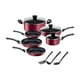 thumbnail image 1 of Batería de cocina T-fal Character 12pz Roja, 1 of 4