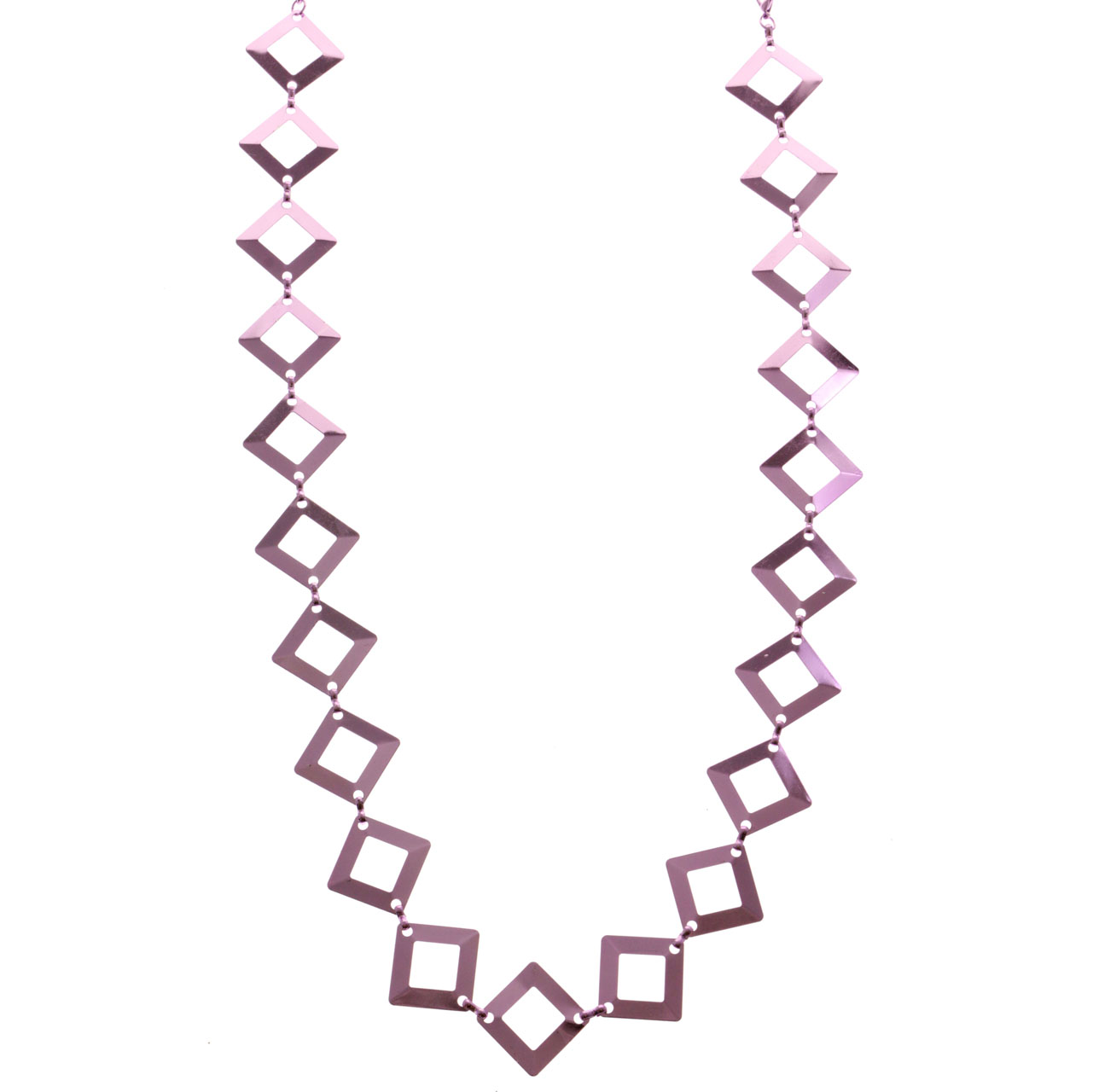 Mi Amore Adjustable Dangle-Belly-Chain Purple