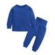 thumbnail image 1 of Conjunto de ropa interior térmica larga para niños, calzoncillos largos con forro polar para pijama o capa base, leggings y camisa, 1 of 6