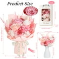 thumbnail image 3 of Preserved Flower Bouquet – Pink Roses & Flowers for Delivery, Real Long-Lasting Roses, Eternal Rose Set for Mother, Mom, Wife, Anniversary & Birthday Gifts for Women, 3 of 8