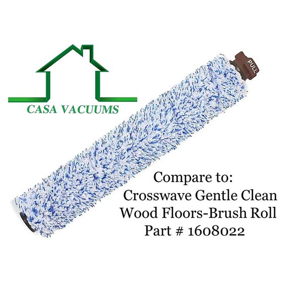 Bissell 1926 Wood Floor Brush Roll Replacement by Casa Vacuums. Replaces Part # 1608022 & 160-8022.