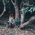 thumbnail image 4 of Design House 319657 Skeleton Man Gnome with Pipe Lawn 19-inch Garden Patio Home & Office Décor Housewarming Gifting Birthdays, 4 of 10
