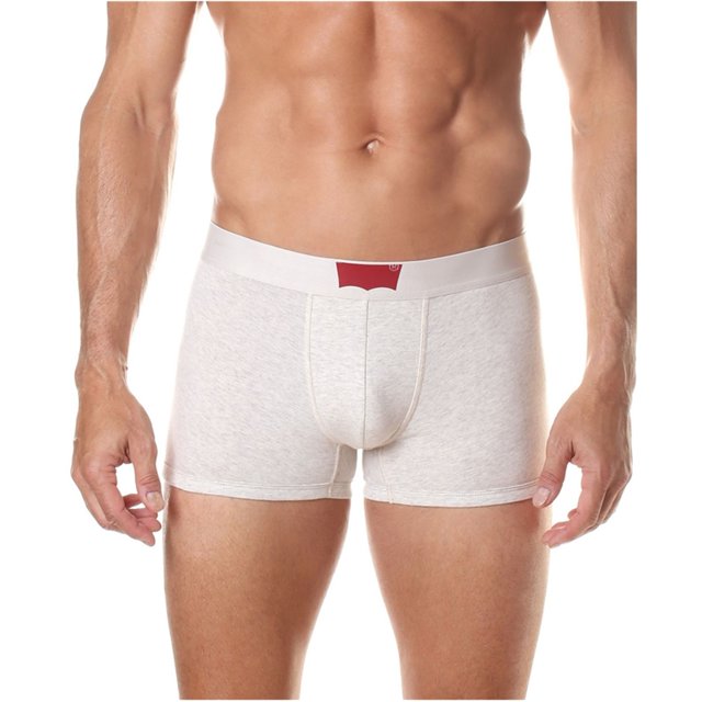 Levi's 200 Series - Calzoncillos tipo b?xer para hombre, color blanco roto, extragrande Levis Calzoncillos boxer