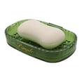 thumbnail image 5 of Unique Bargains 1 Pc Waterproof Soap Holder Wall Mounted Clear Green Soap Holder for Bathroom 5.71"x3.74"x1.1", 5 of 6