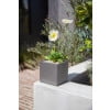 thumbnail image 4 of Veadek Geo Series Cube 5" Planter Grey, 4 of 7
