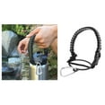 thumbnail image 4 of 2Xparacord Botellas de agua Correa de mango 12 - 64 para caminar deportes gris 4 piezas, 4 of 8