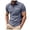 Grey, variant on YAYUBA Men's Polo Shirts 4x Button Up Crew Neck Big and Tall Athletic T-Shirts Stretch Slim Fit Classic Fit Basic Golf T Shirt