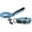 Baby Blue, variant on Voyager Reflective Leash Collar Set with Neoprene Handle, 5ft Long, Supports Small, Medium, and Large Breed Puppies, Cute and Heavy Duty for Walking, Running, and Training - Blue, S
