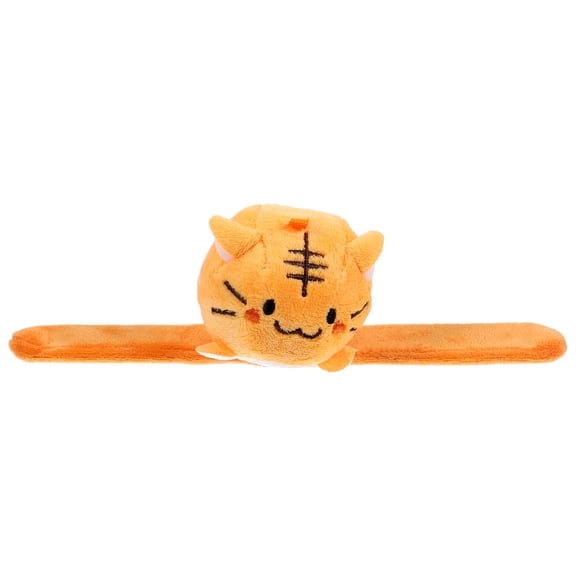 HONMEET Stuffed Animal Snap Bracelet Furry Slap Wristband For Jungle Parties 1Pcs