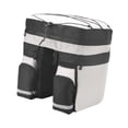 thumbnail image 4 of Bolsa de bicicleta Bolsa de gran capacidad Bolsa de bicicleta para el ciclismo de viaje de bicicleta de montaña Gris, 4 of 8