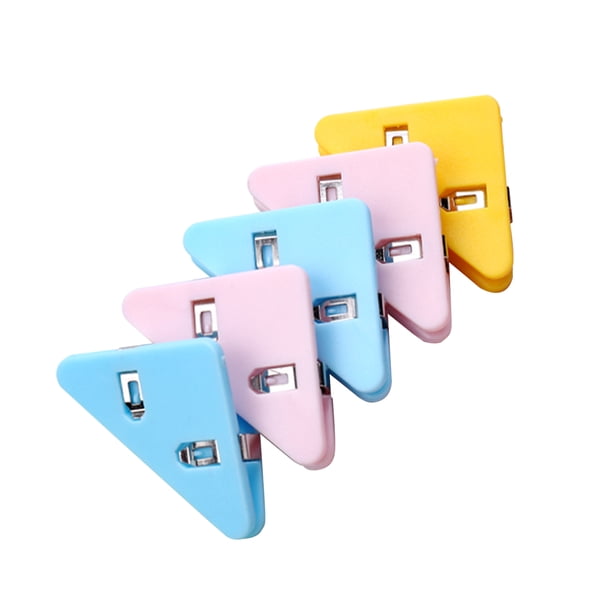 KW-trio Paper Clamp Binder Clips Color Multifunción Caballete Carpeta Escritorio