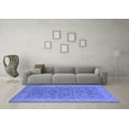thumbnail image 3 of Ahgly Company Indoor Rectangle Oriental Blue Traditional Area Rugs, 7' x 10', 3 of 4