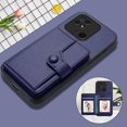 thumbnail image 4 of FOXDOCK Case for Xiaomi Redmi 10C RFID-Blocking Card Holder - Stylish Button Closure Design, 4 of 4