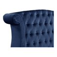 thumbnail image 4 of Sophia King 5-N Upholstery Bedroom Set Made With Wood in Blue, 4 of 13