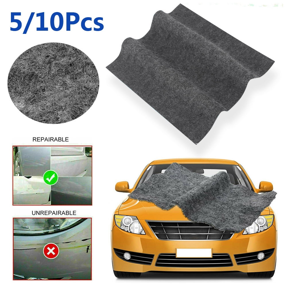 Car Scratch Remover Cloth, 5/10PCS Nano Car Paint Scratch Repairing Car
