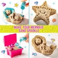 thumbnail image 2 of Kit de arena sensorial GirlZone Mermaid con arena de juego moldeable de 1 kg, 2 of 9