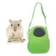 thumbnail image 5 of Bolsa de transporte portátil para hámsteres, mascotas pequeñas como erizos, petauros del azúcar, chinchillas, cobayas y ardillas. Verde 17x14cm, 5 of 9