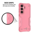 thumbnail image 3 of CoverON For Samsung Galaxy S24+ Plus Phone Case, Military Grade Heavy Duty Rugged Cover Grip, Pink, 3 of 9