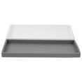 thumbnail image 1 of Raindrops 2Pcs Silicone Vanity Tray for Bathroom and Kitchen Countertop with Elegant Design Assorted Colors, 1 of 8
