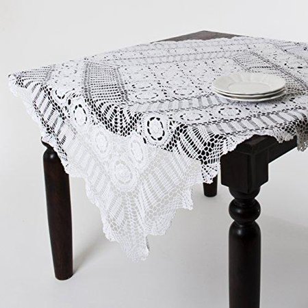 

Fennco Styles Handmade Crochet Lace 100% Cotton Table Linen