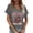 Grey, variant on Wild West Cowgirls T Shirts for Women 2026 Summer Casual Short Sleeve Crewneck Vintage Rodeo Country Music Graphic Tees