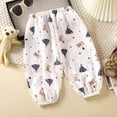 thumbnail image 2 of Girls Drawstring Waist Baggy Sweatpants Wide Leg Casual Loose Long Pants,EasyCare 6-12 Months 12-24 Months 2T 3T 4T 5T 6T 7T 8T 9T Children Dark Blue 6-7 Years, 2 of 4