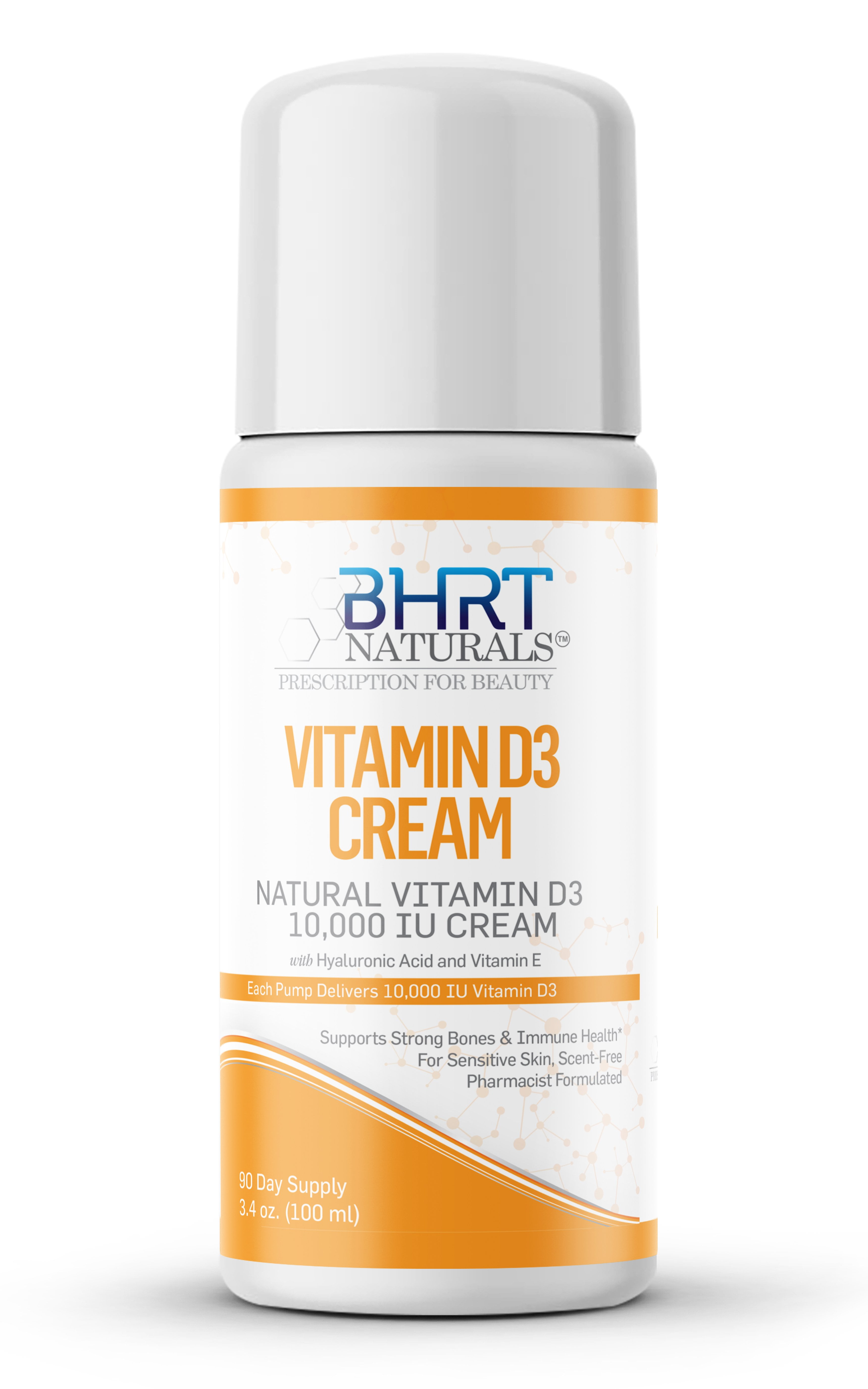 Vitamin D3 Cream 10,000 IU Natural - Walmart.com