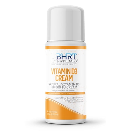 Vitamin D3 Cream 10,000 IU Natural