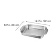 thumbnail image 4 of Miangastore Baking Pan Bakeware Pan Double Ears Design 36.50X21.50X5.50CM 1Set, 4 of 9