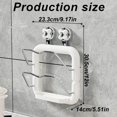 thumbnail image 3 of Kitchen Utensil Set Pot Holder With Suction No Punching Pot Lid Holder Pot Lids Organizer Rack Suction Cup Wall Mounted Pan Lids Bakeware Organizer Rack Holder Pot Lid Holder For Cabinet Door/Wall, 3 of 9