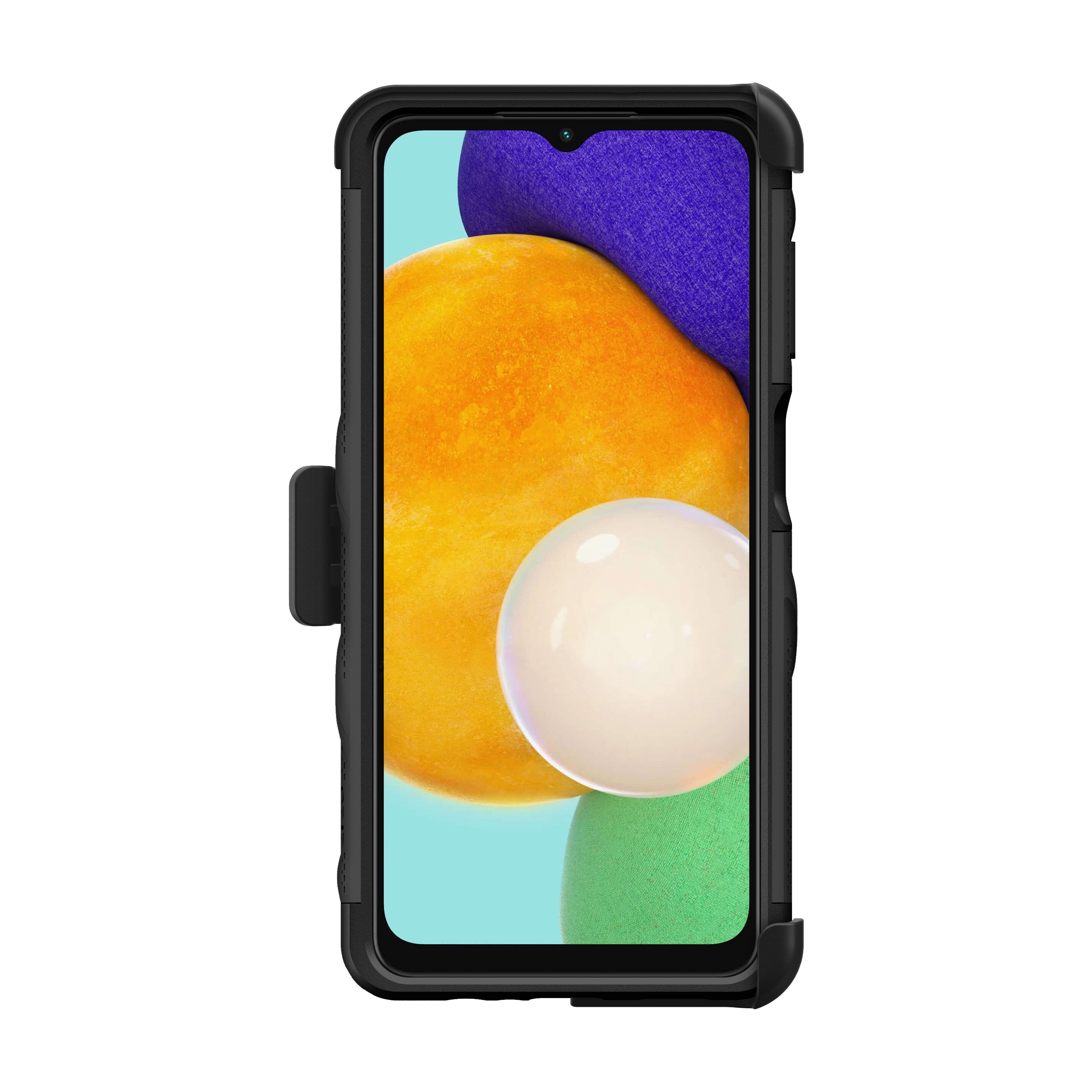 ZIZO BOLT Bundle for Galaxy A13 5G Case with Screen Protector Kickstand Holster Lanyard - Black