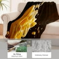 thumbnail image 5 of Cheese Blanket for Women Adults, Flannel Cheese Blankets Gifts, Cheese Throw Blanket for Sofa Bed Living Room Soft Warm Cozy Cheese Decor 50" x 60", 5 of 6